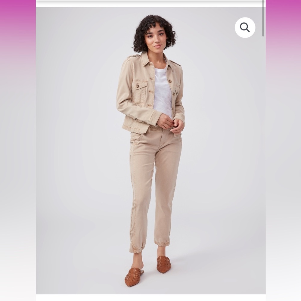 New Paige Tan Mayslie Pant Size 23